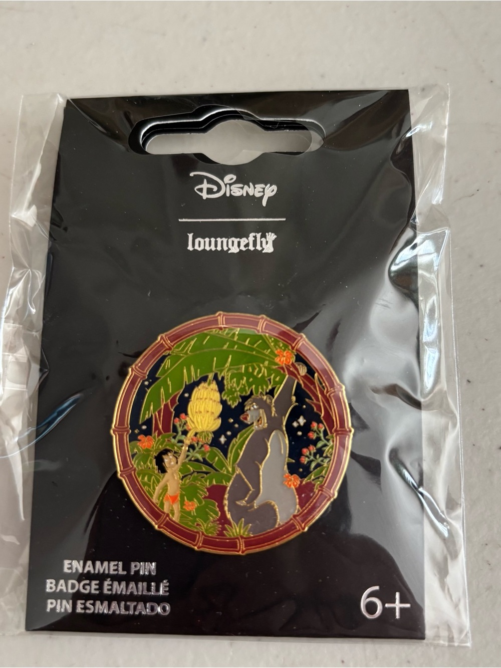 Disney Loungefly Jungle Book Enamel Pin – new